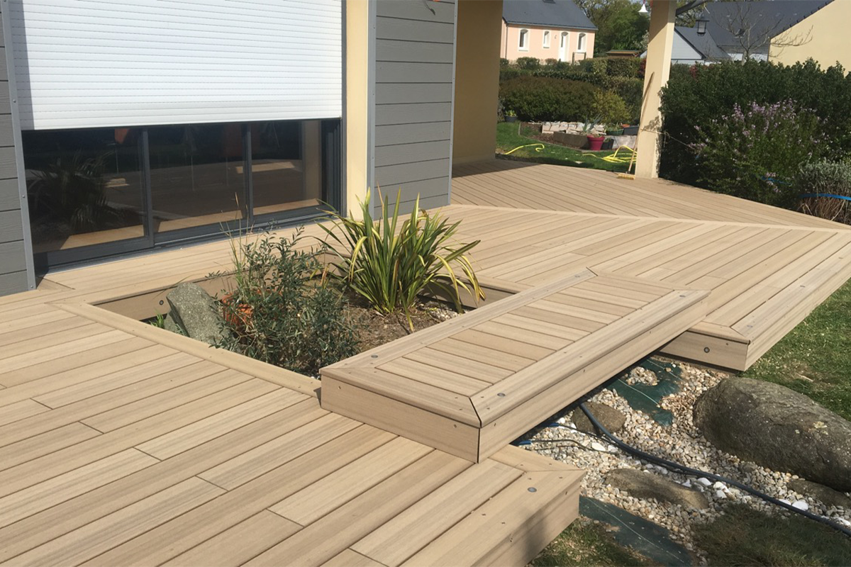 Terrasse KARA en bois composite – Image 2