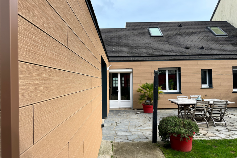 Bardage Malo Nature en bois composite