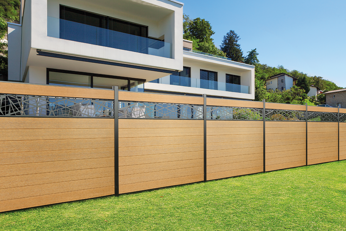 Clôture Capricorne Protect en bois composite – Image 3